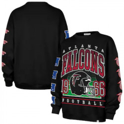 ATF W Go Big Oversized Crew BLK