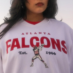 ATF M 25 Retro STARTER Crew Fle WHT